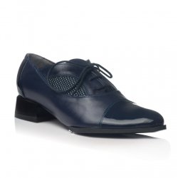 Pantofi piele naturala Parish Bleumarin Buline - sau Orice Culoare